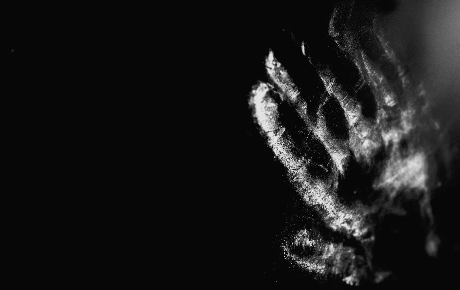 THE SIX FINGER HAND IN THE DARK (2025) – Fine-Art-Fotografie von Thomas Anderer